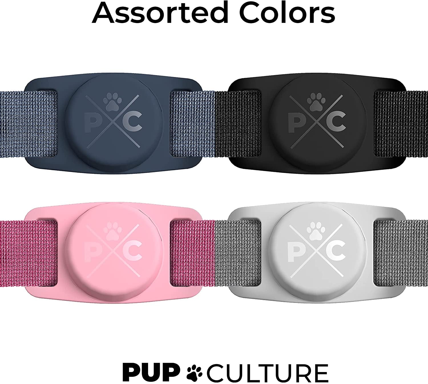 Airtag-Compatible Dog Collar | Durable and Protective Holder for Apple Airtag Technology - Ideal for Dogs and Cats